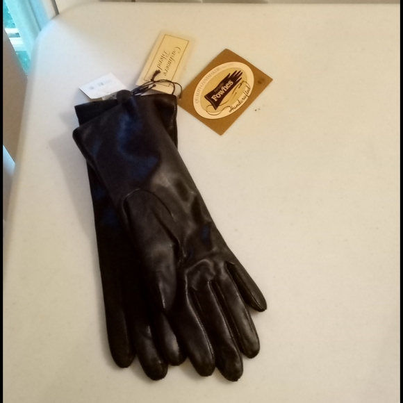 Fownes Accessories Fownes Handcrafted Leather Cashmere Lined Gloves